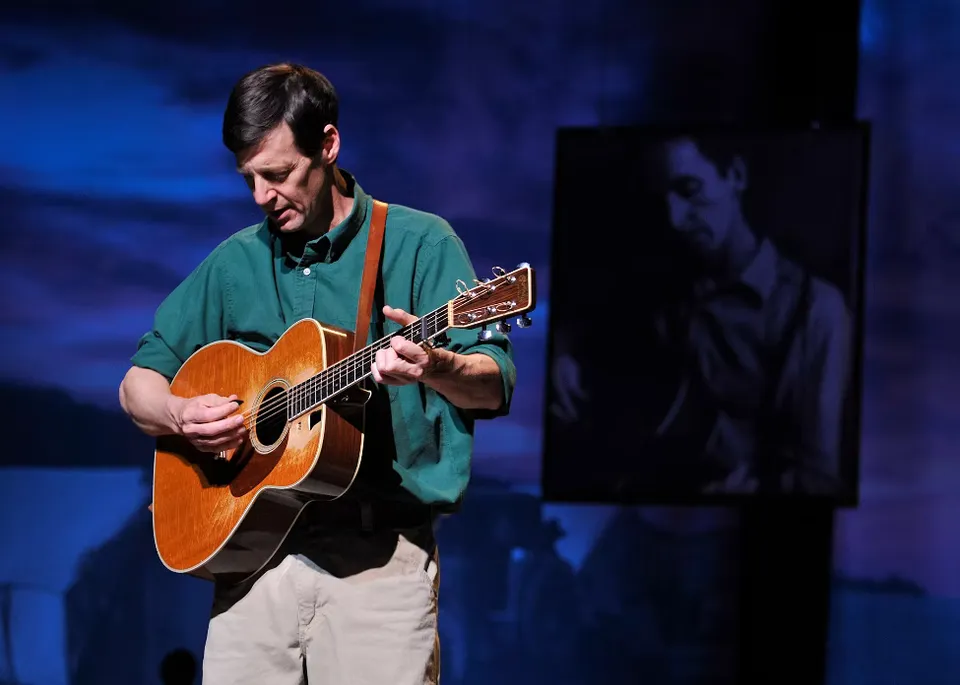 Woody Sez: The Life & Music of Woody Guthrie production photograph